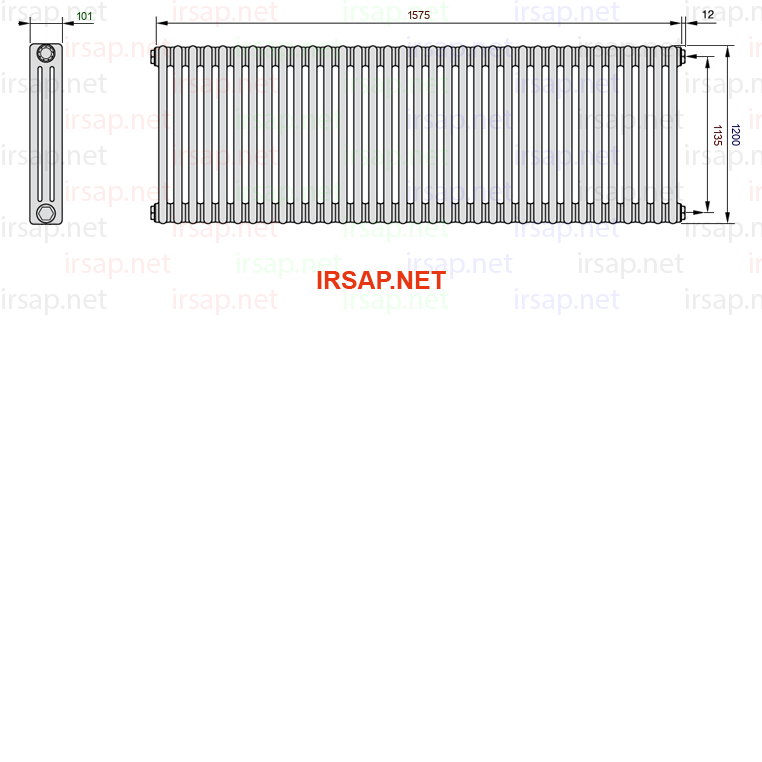 Радиатор IRSAP Tesi 31200/35 T30 CL 01